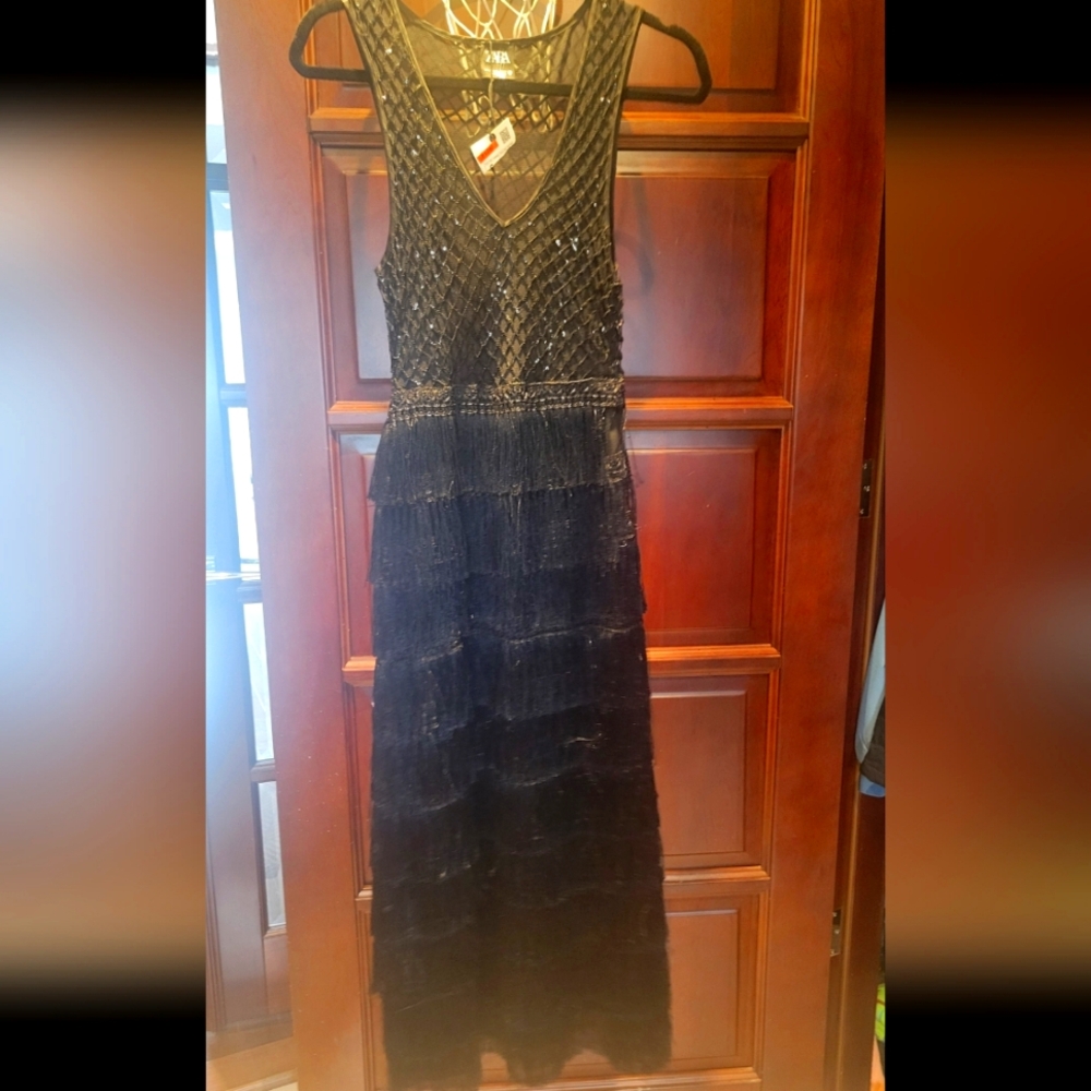 Zara  maxi evening dress